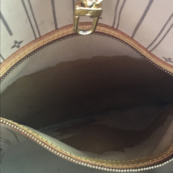 SOLD Louis Vuitton Neverfull MM Monogram beige - Picture 8 of 8